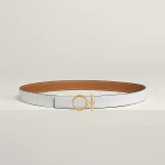 Flot belt buckle & Reversible leather strap 24 mm - Image 2